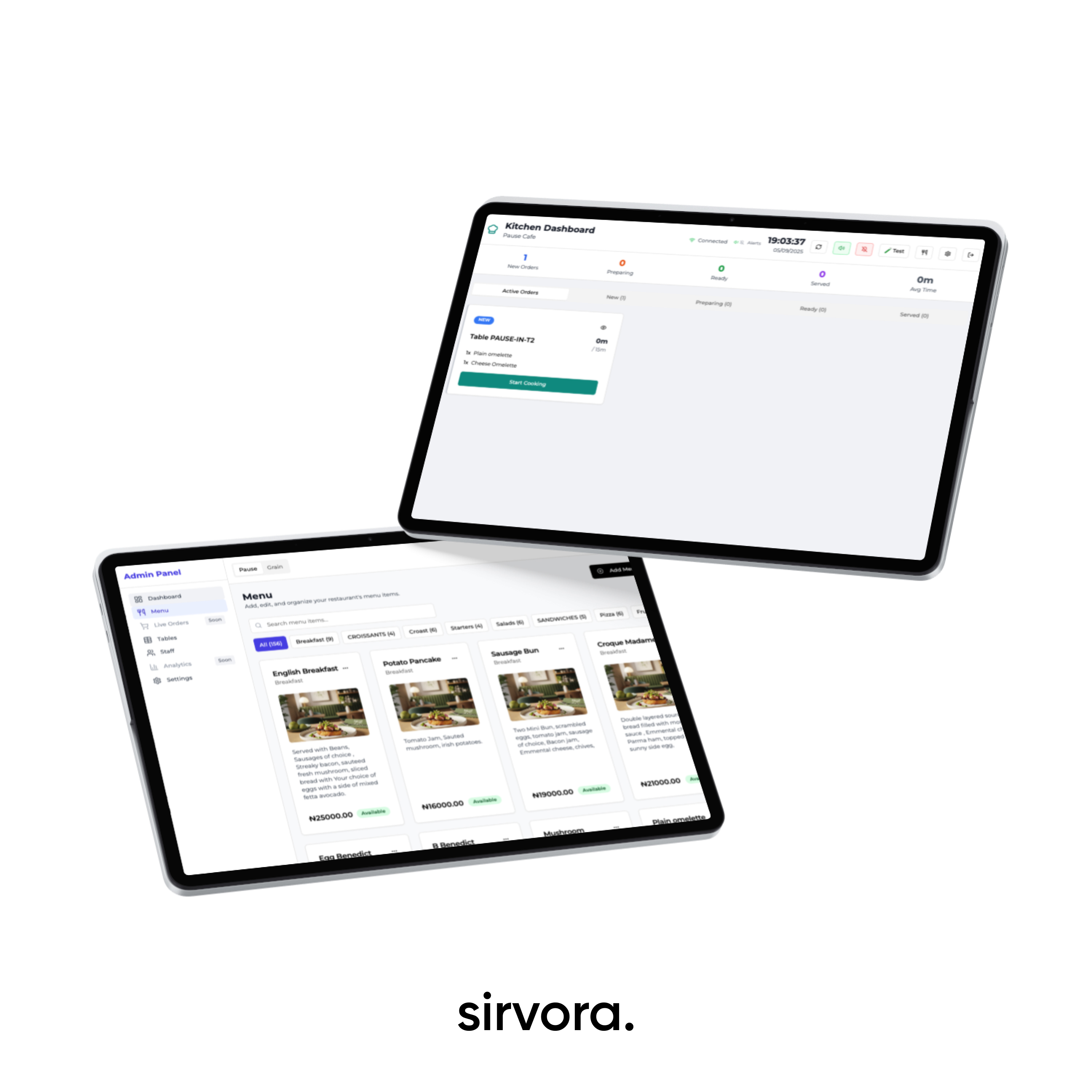 Sircle QR Product Interface